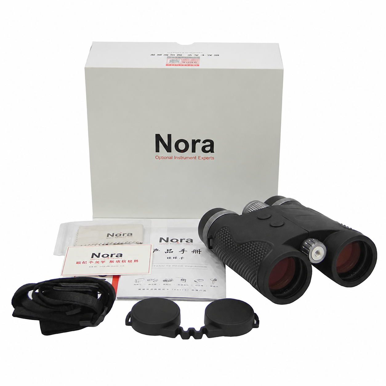 Nora Falcon 10x42ED LRF 3500 Professional Laser Rangefinding Binoculars with ED HD Optics