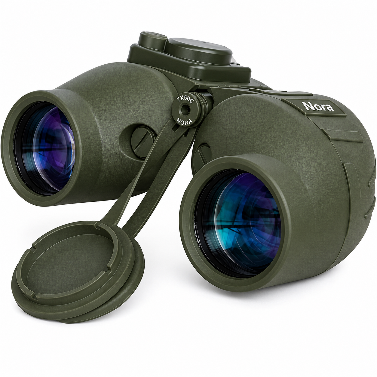Nora Voyager 7510 7x50 HD High-Power Binoculars for Low-Light Night Viewing