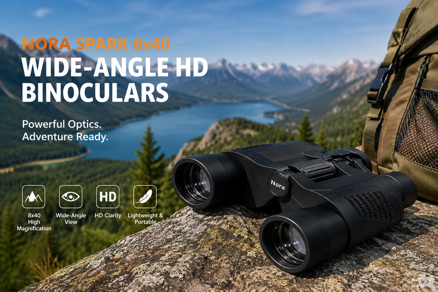 Nora Launches Spark 8x40 Wide-Angle HD B