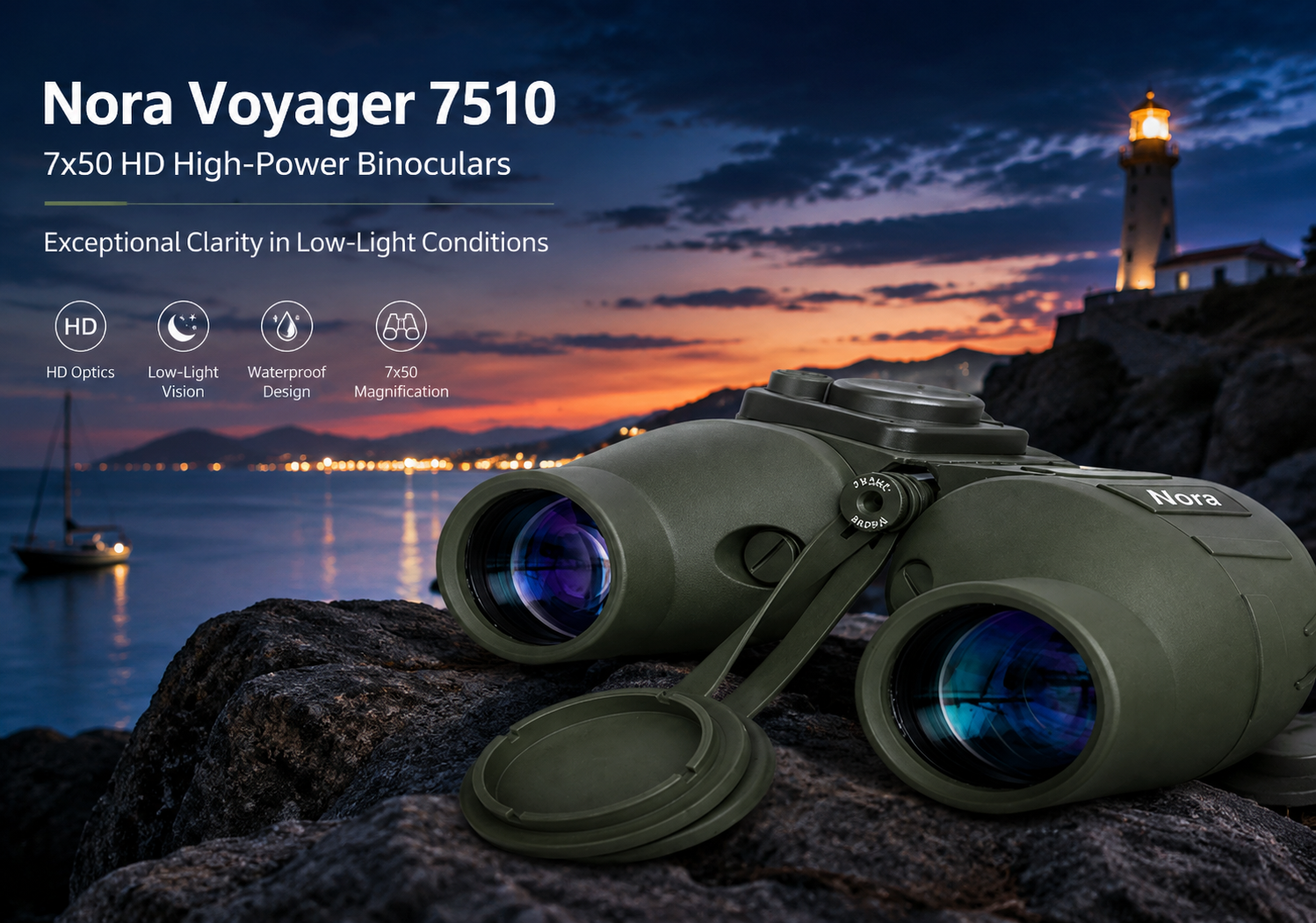 Nora Launches Voyager 7510 7x50 HD High-