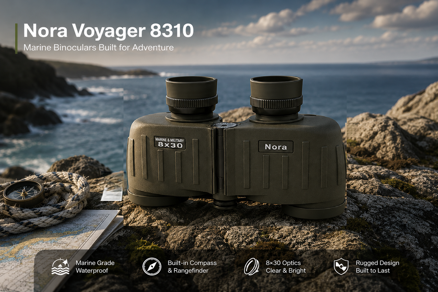 Nora Unveils Voyager 8310 HD Binoculars 