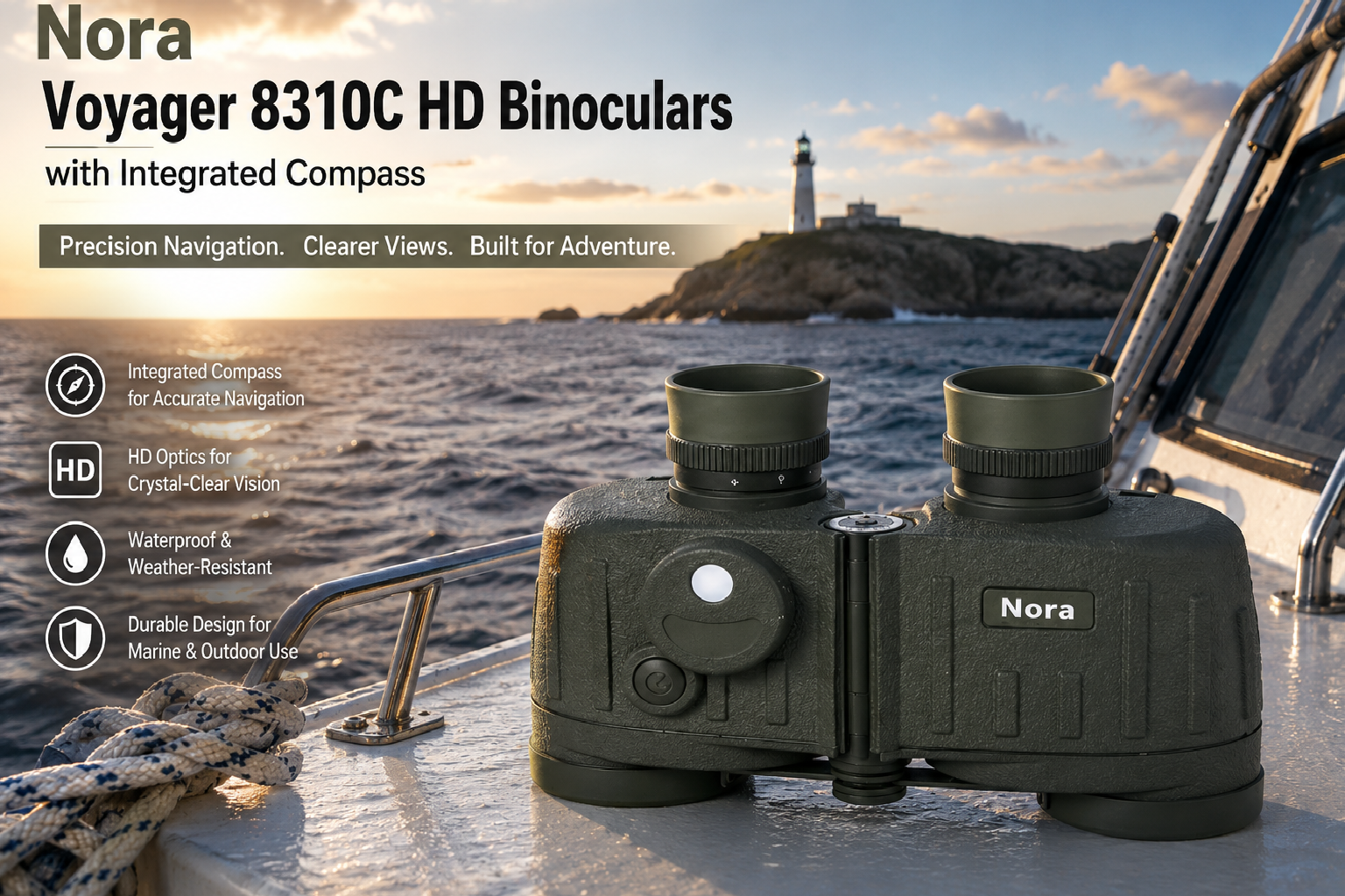 Nora Launches Voyager 8310C HD Binocular